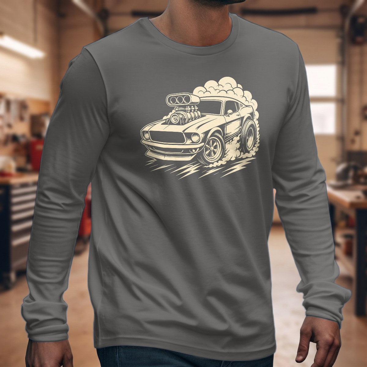 Graphite Heather | Front