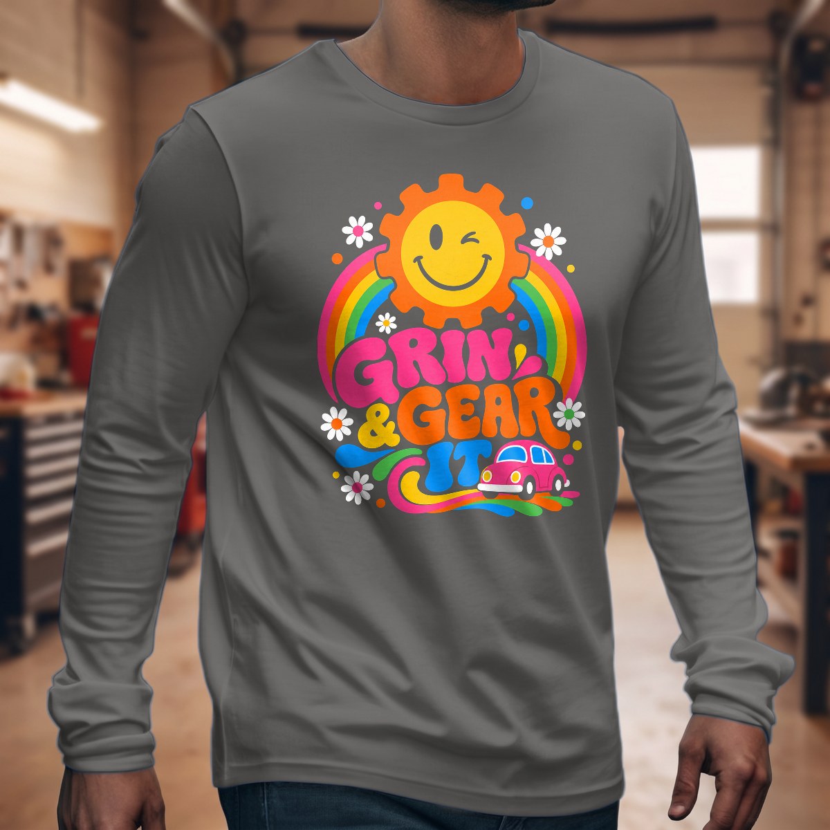 Graphite Heather | Front