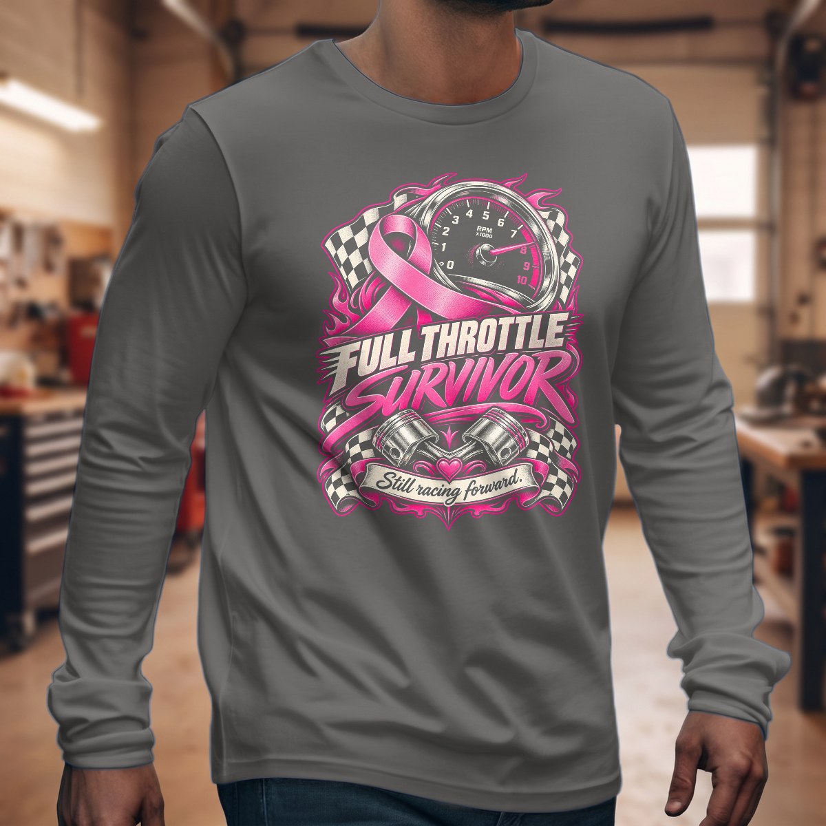 Graphite Heather | Front