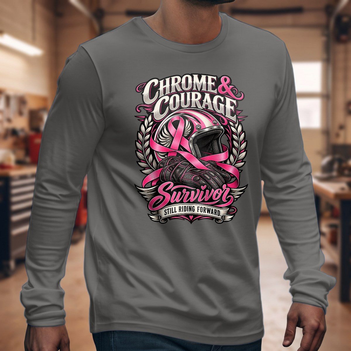 Graphite Heather | Front