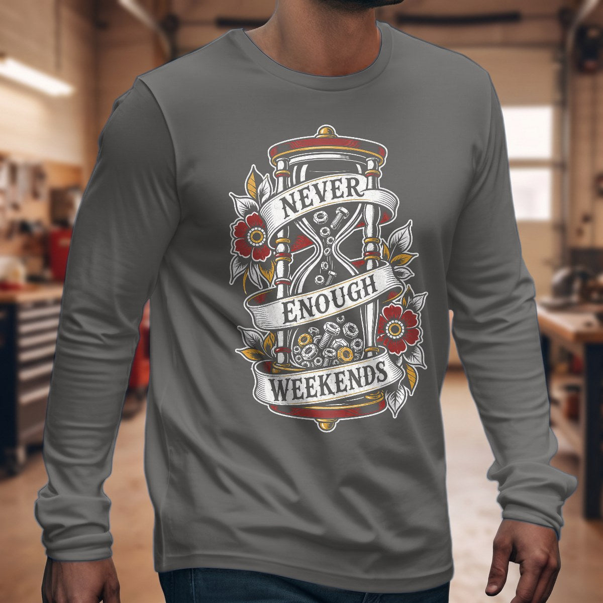 Graphite Heather | Front