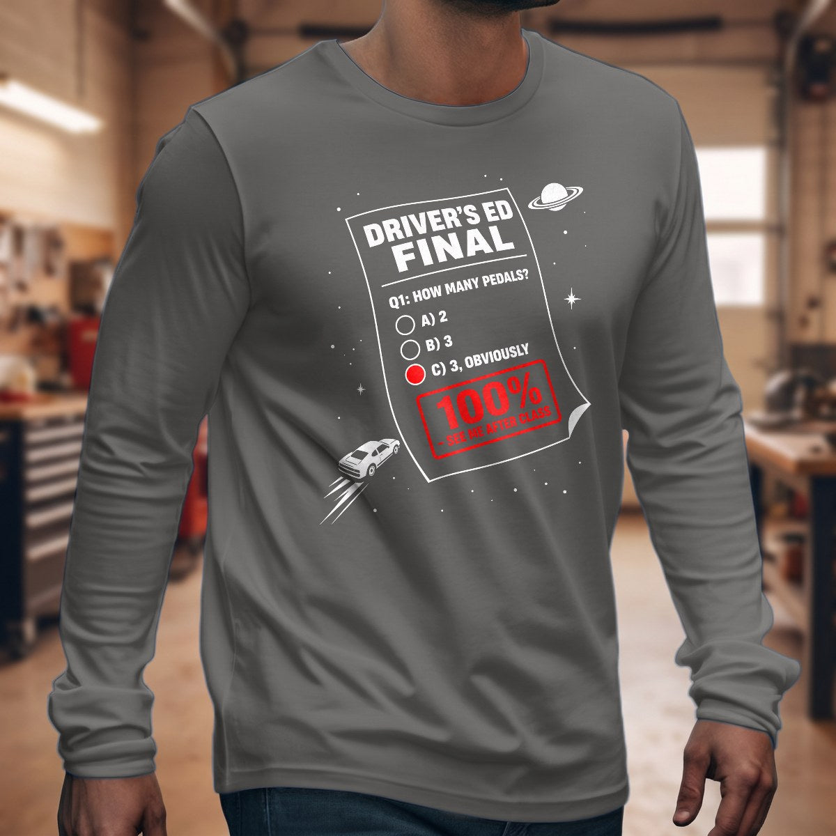 Graphite Heather | Front