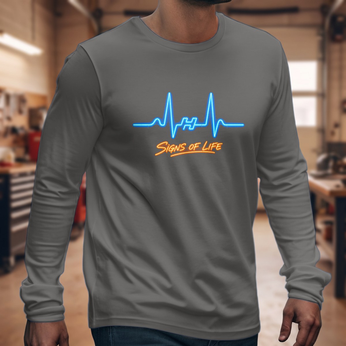 Graphite Heather | Front