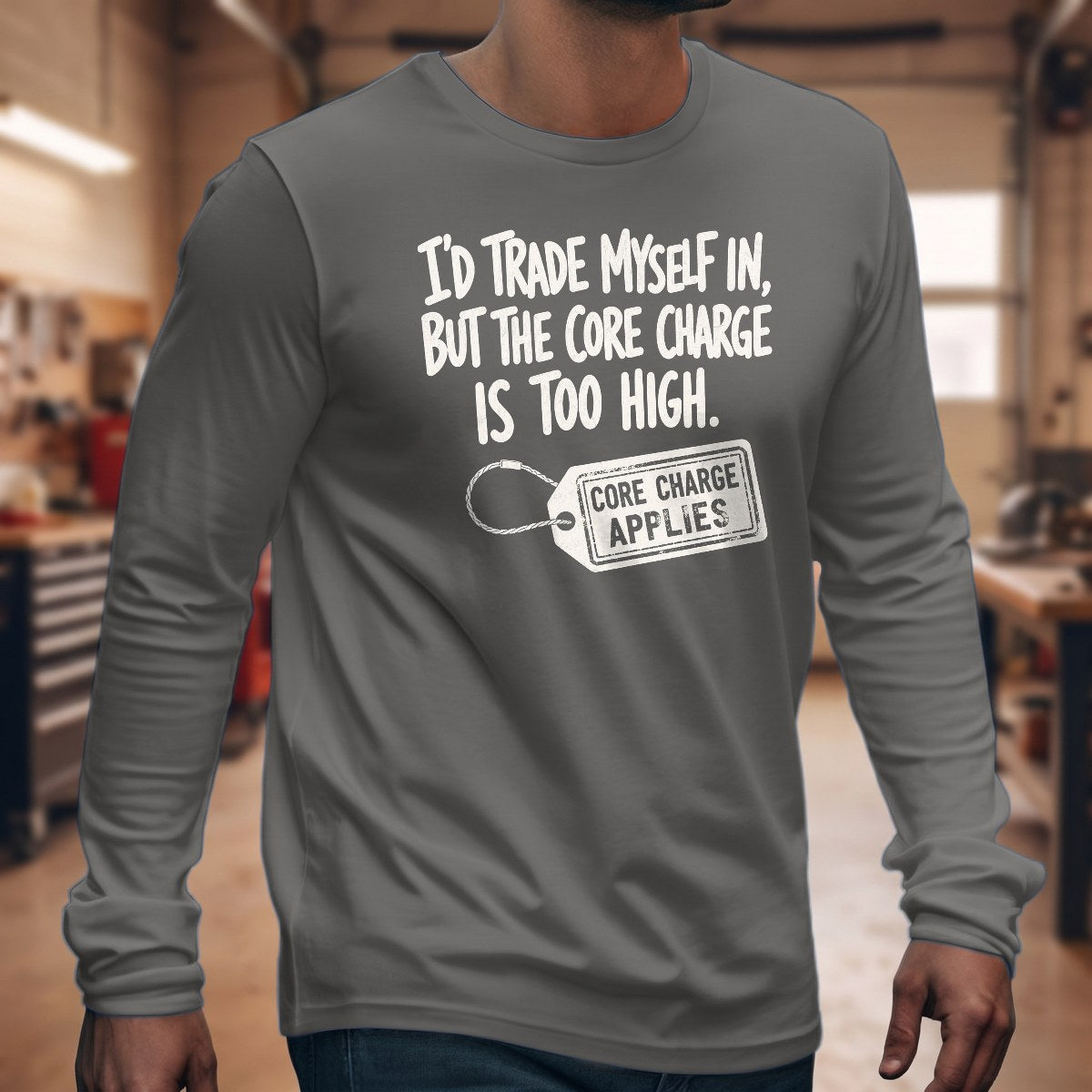 Graphite Heather | Front
