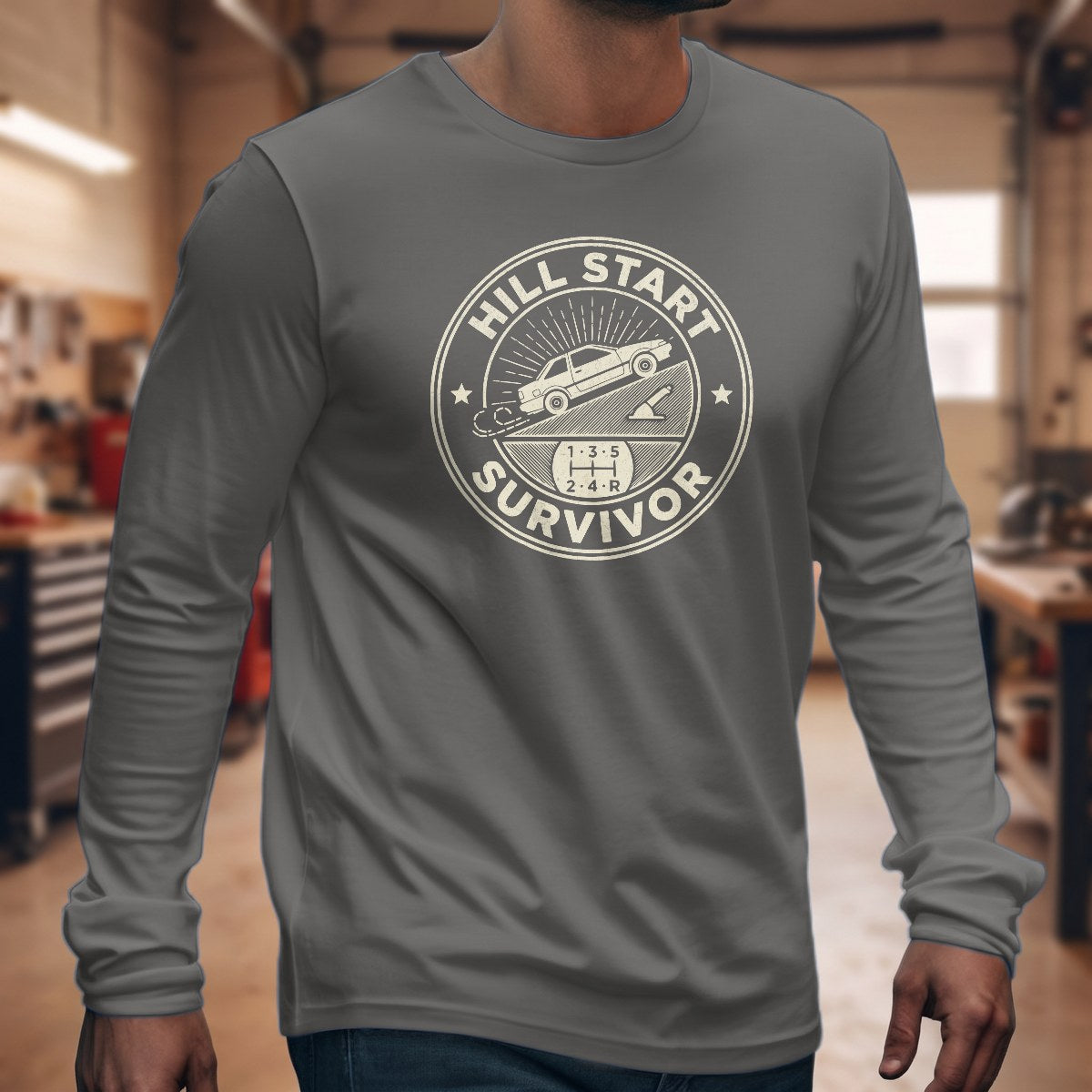 Graphite Heather | Front