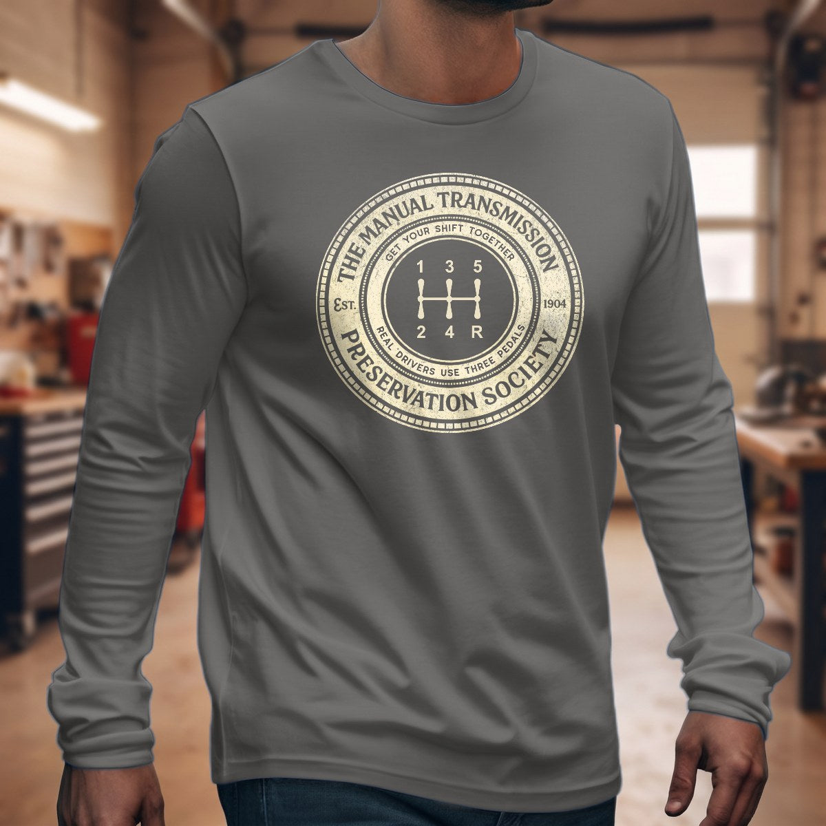 Graphite Heather | Front