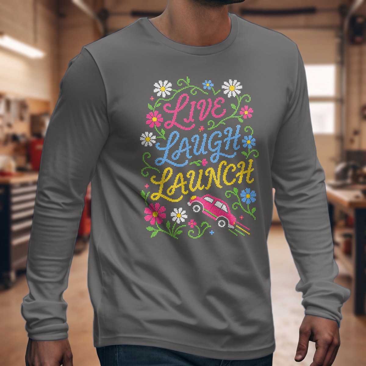 Graphite Heather | Front