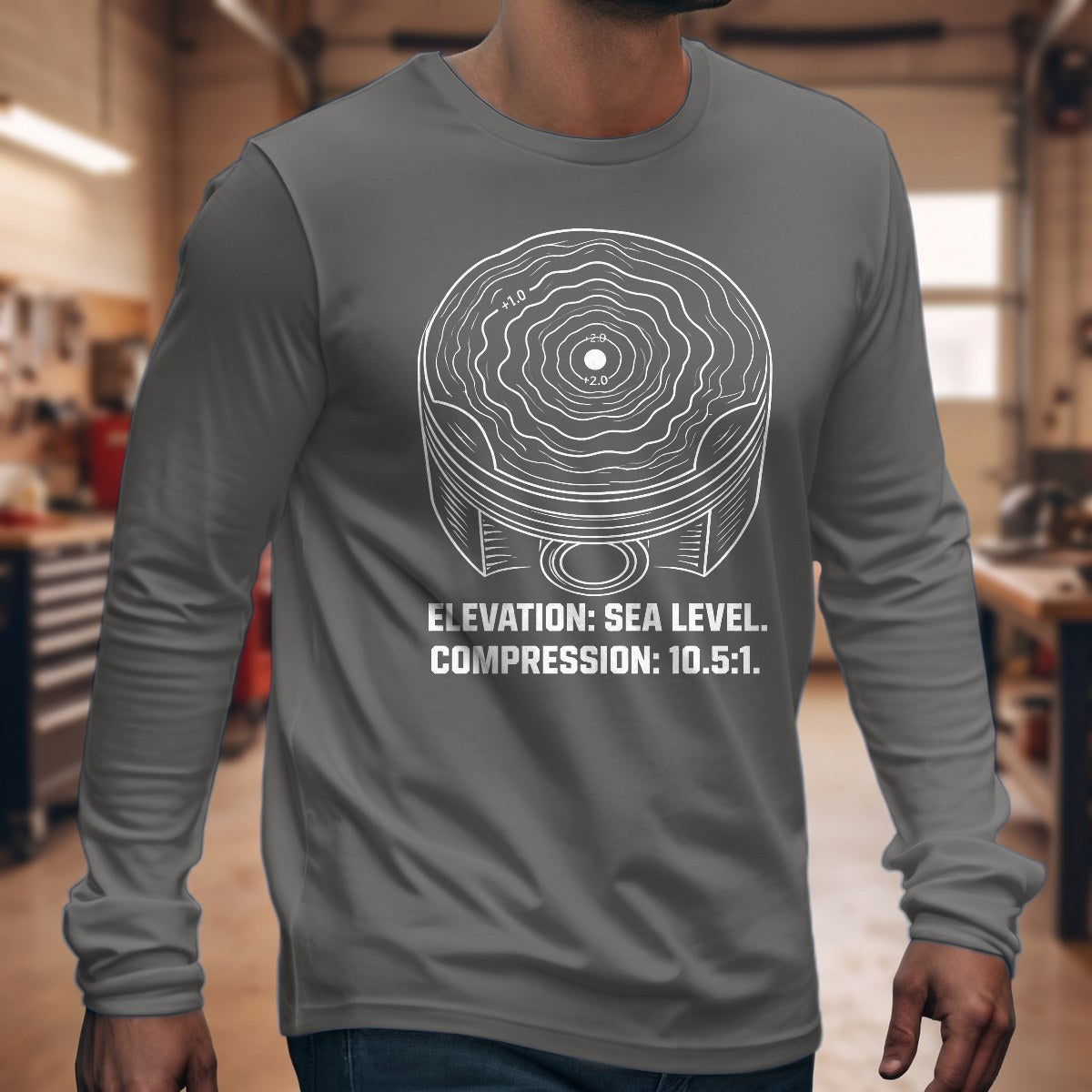 Graphite Heather | Front