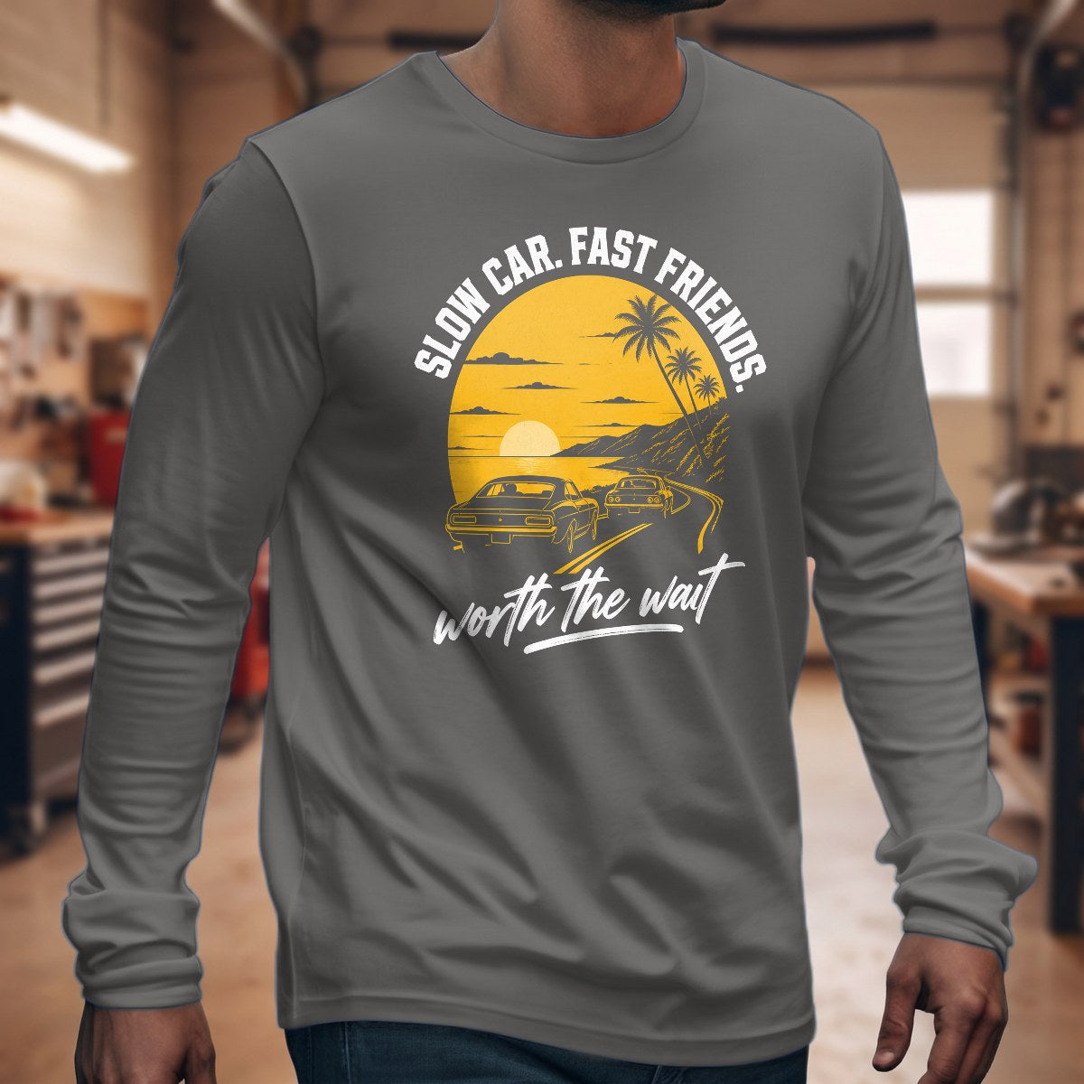 Graphite Heather | Front