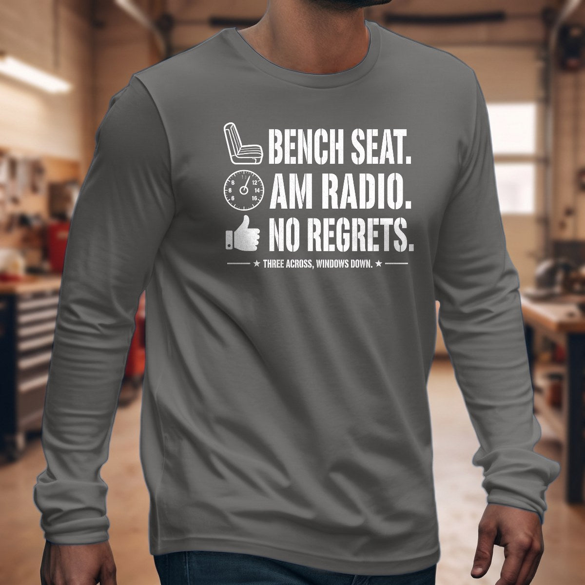 Graphite Heather | Front