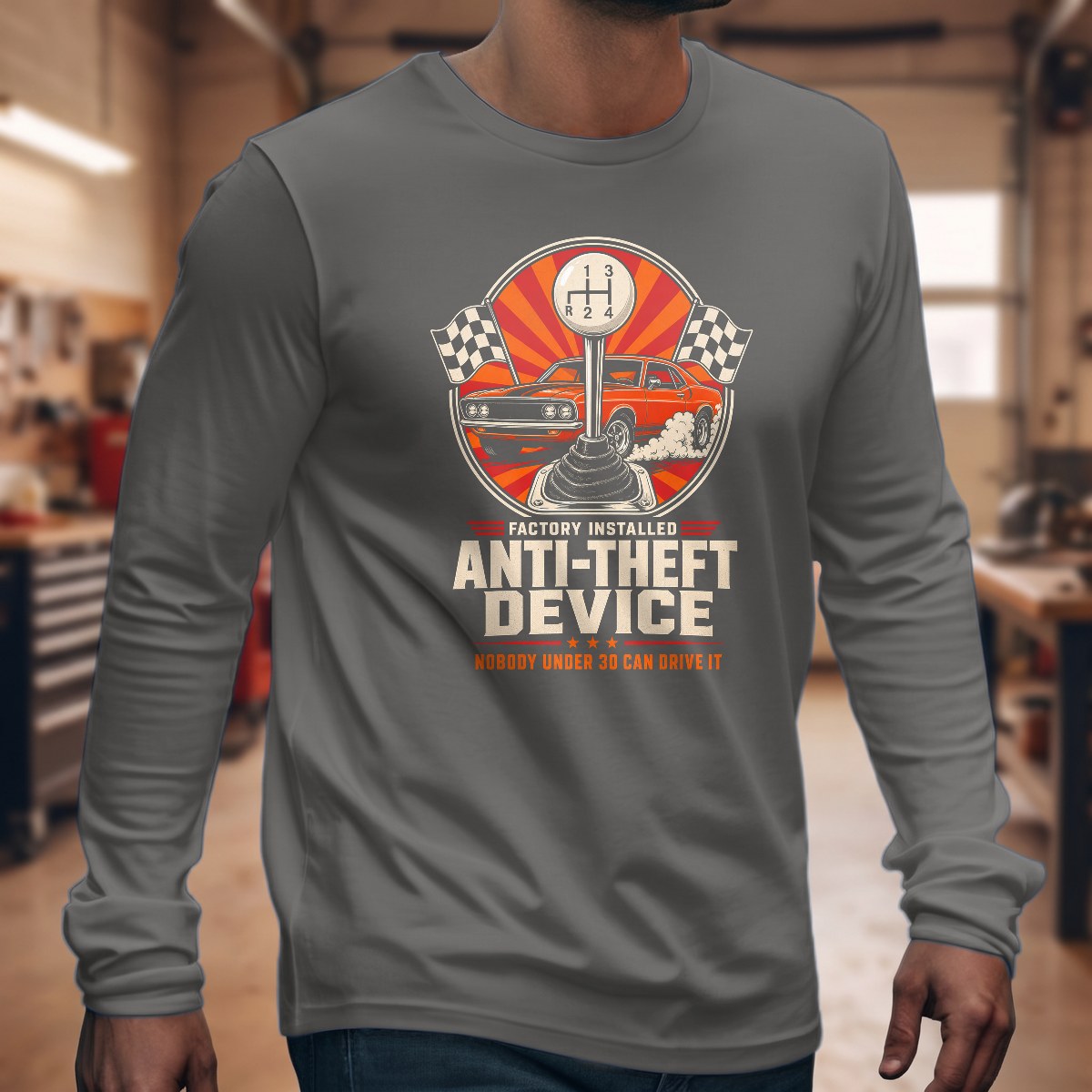 Graphite Heather | Front
