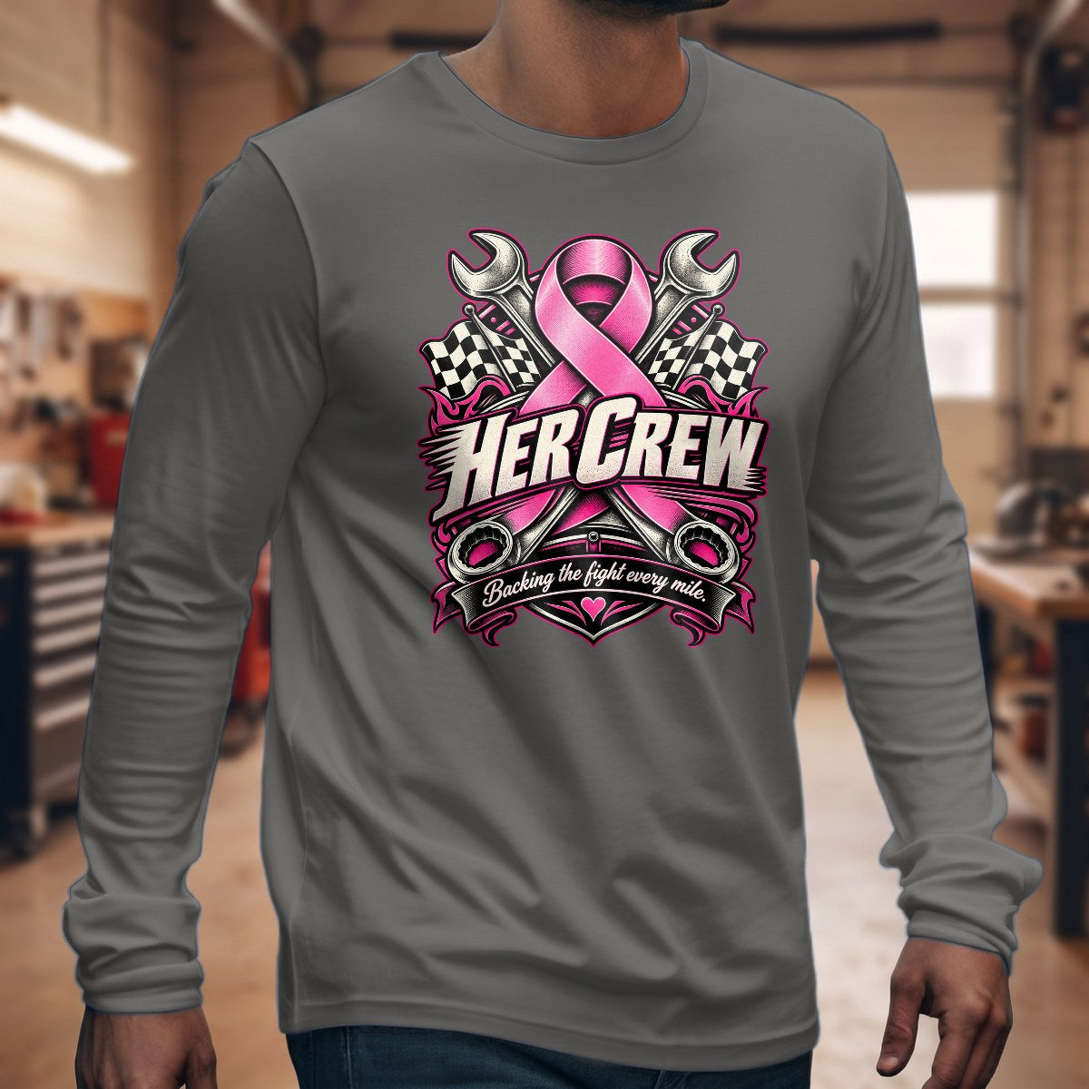 Graphite Heather | Front