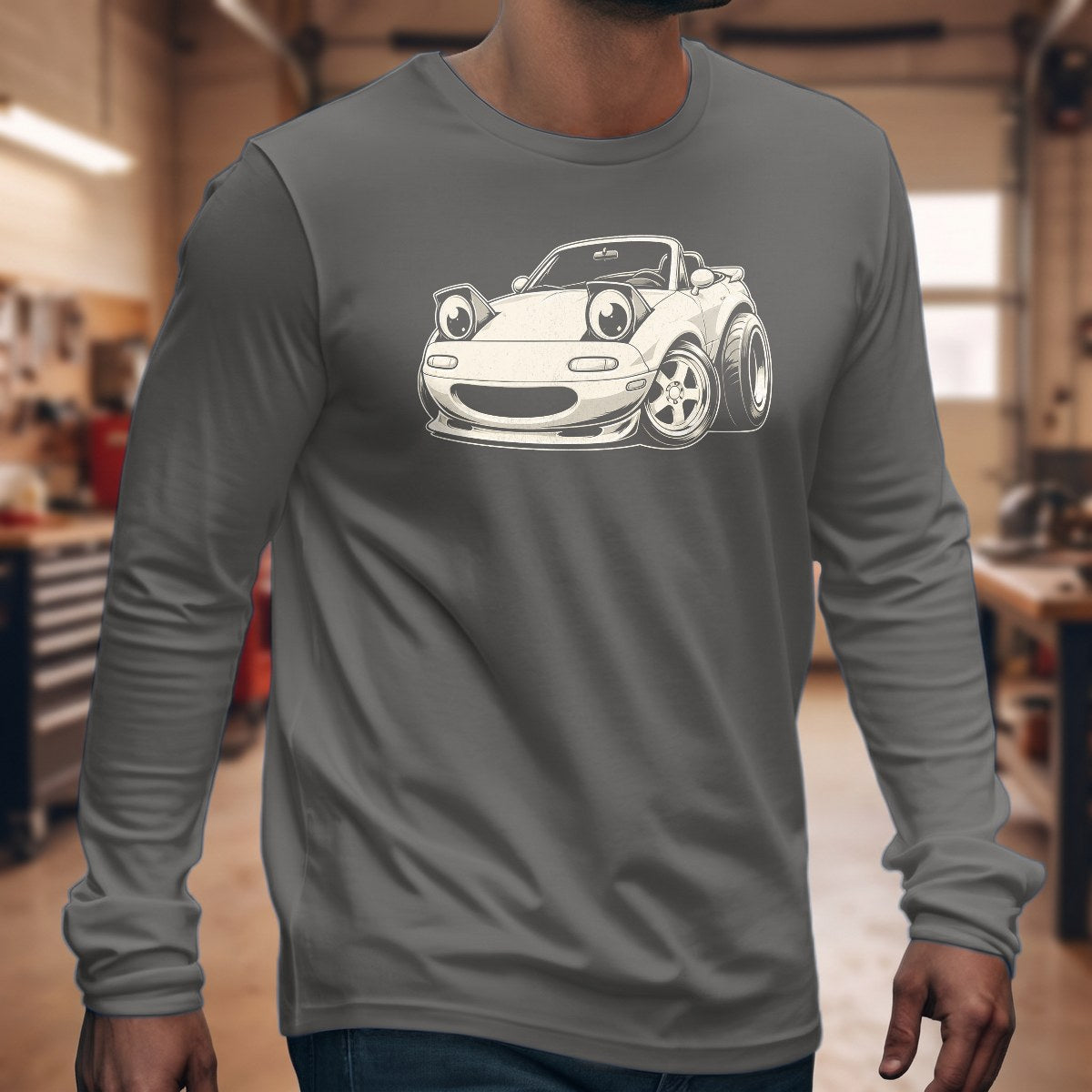 Graphite Heather | Front