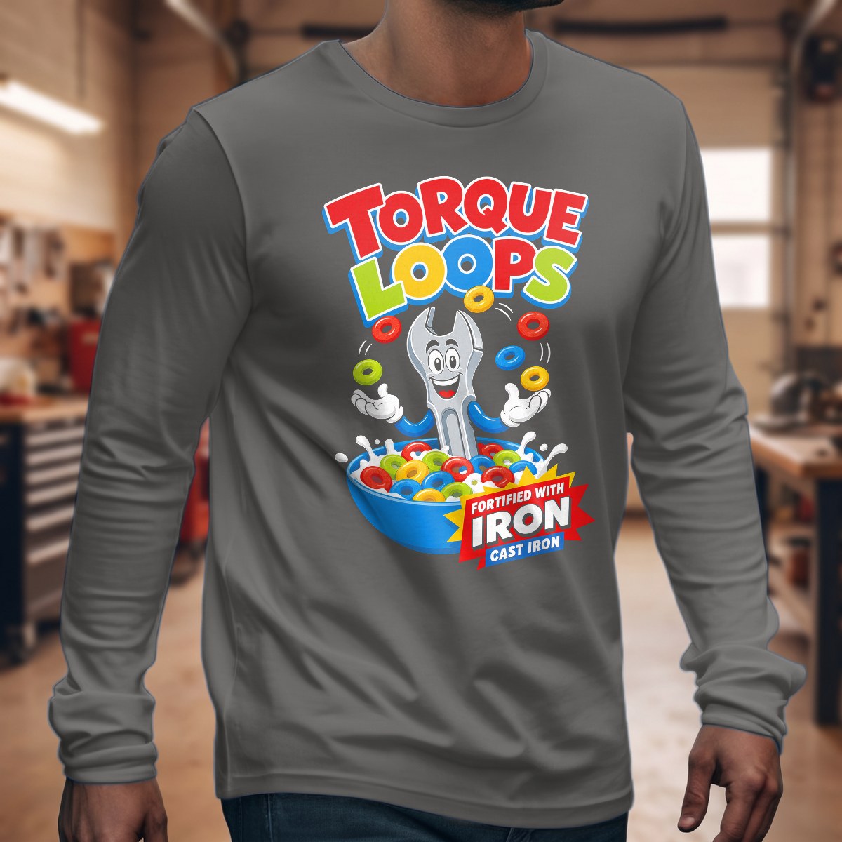 Graphite Heather | Front