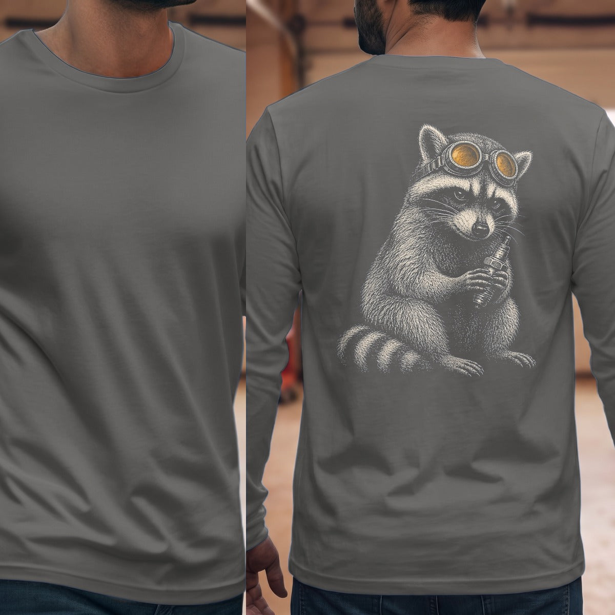 Graphite Heather | Full Back