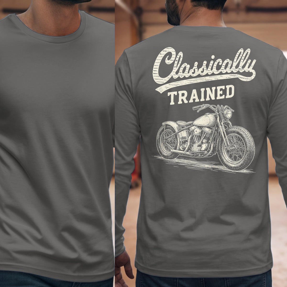 Graphite Heather | Full Back