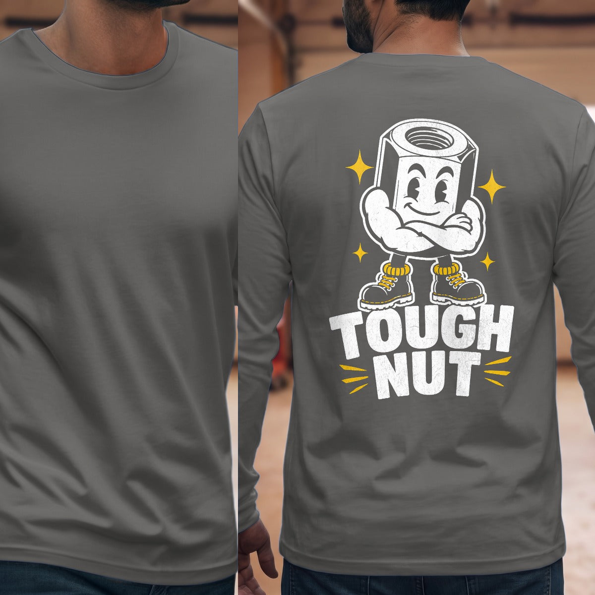 Graphite Heather | Full Back