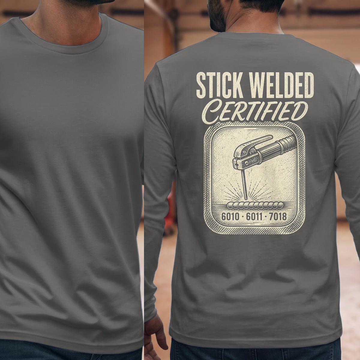 Graphite Heather | Full Back