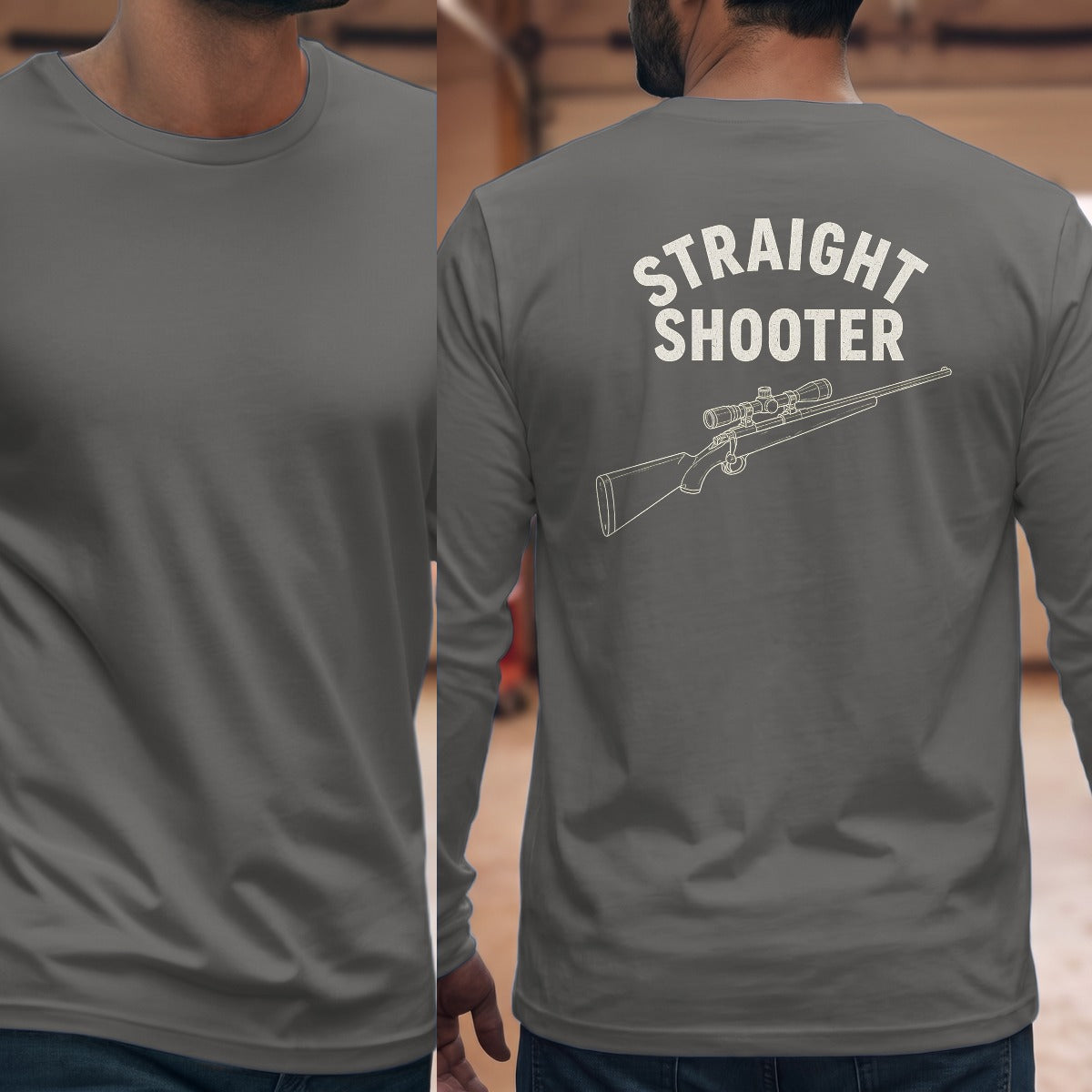 Graphite Heather | Full Back
