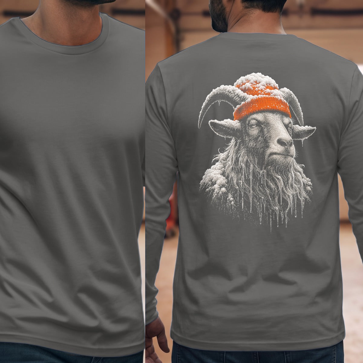 Graphite Heather | Full Back