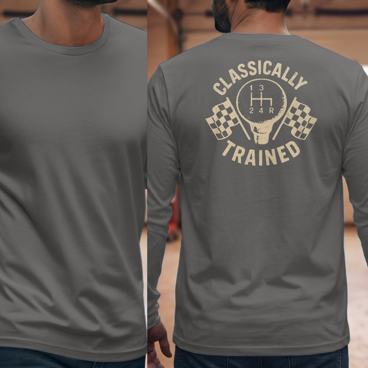 Graphite Heather | Full Back
