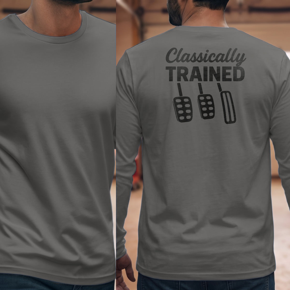 Graphite Heather | Full Back