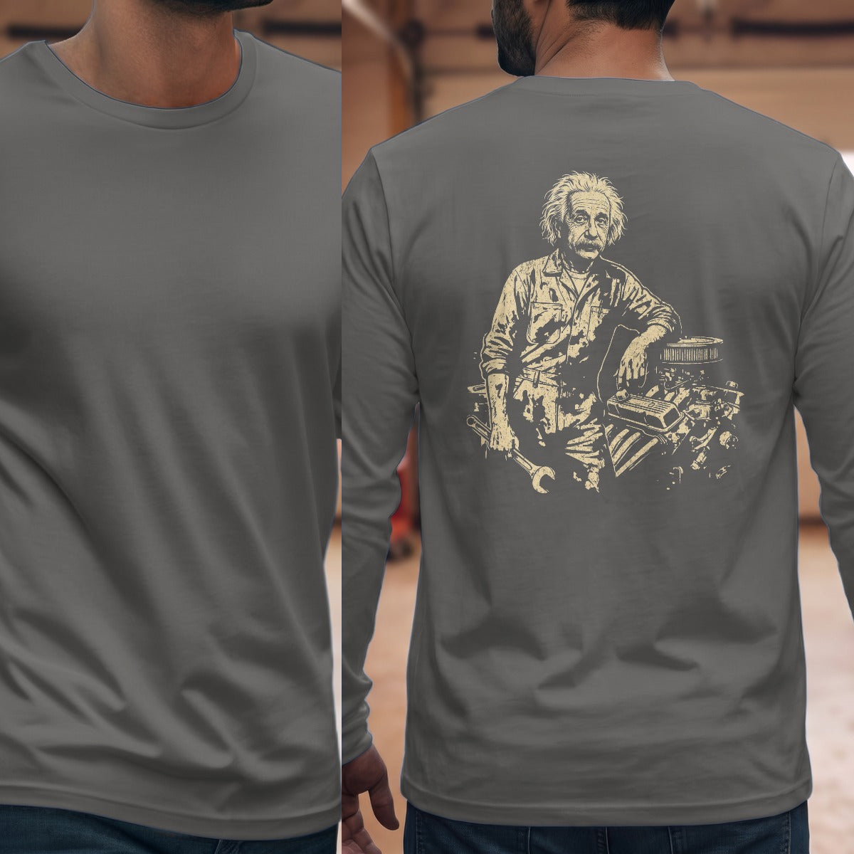Graphite Heather | Full Back