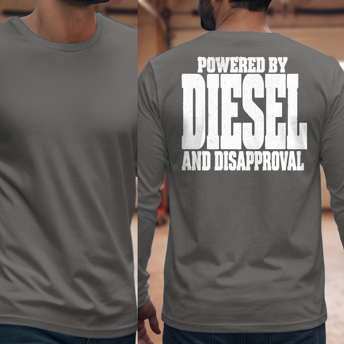 Graphite Heather | Full Back