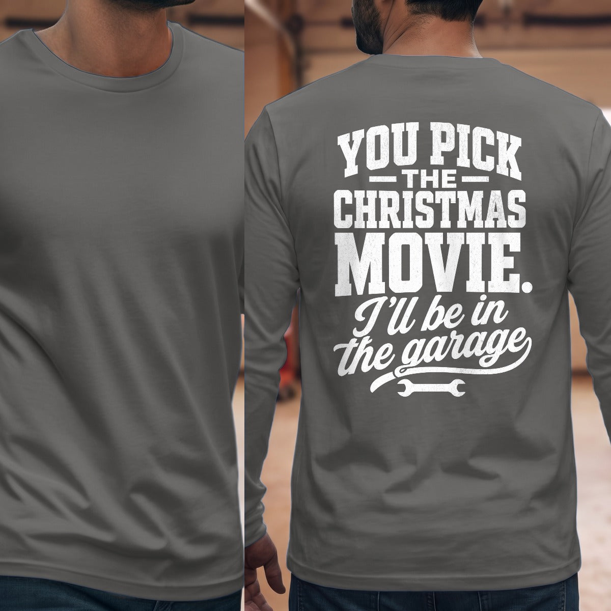Graphite Heather | Full Back