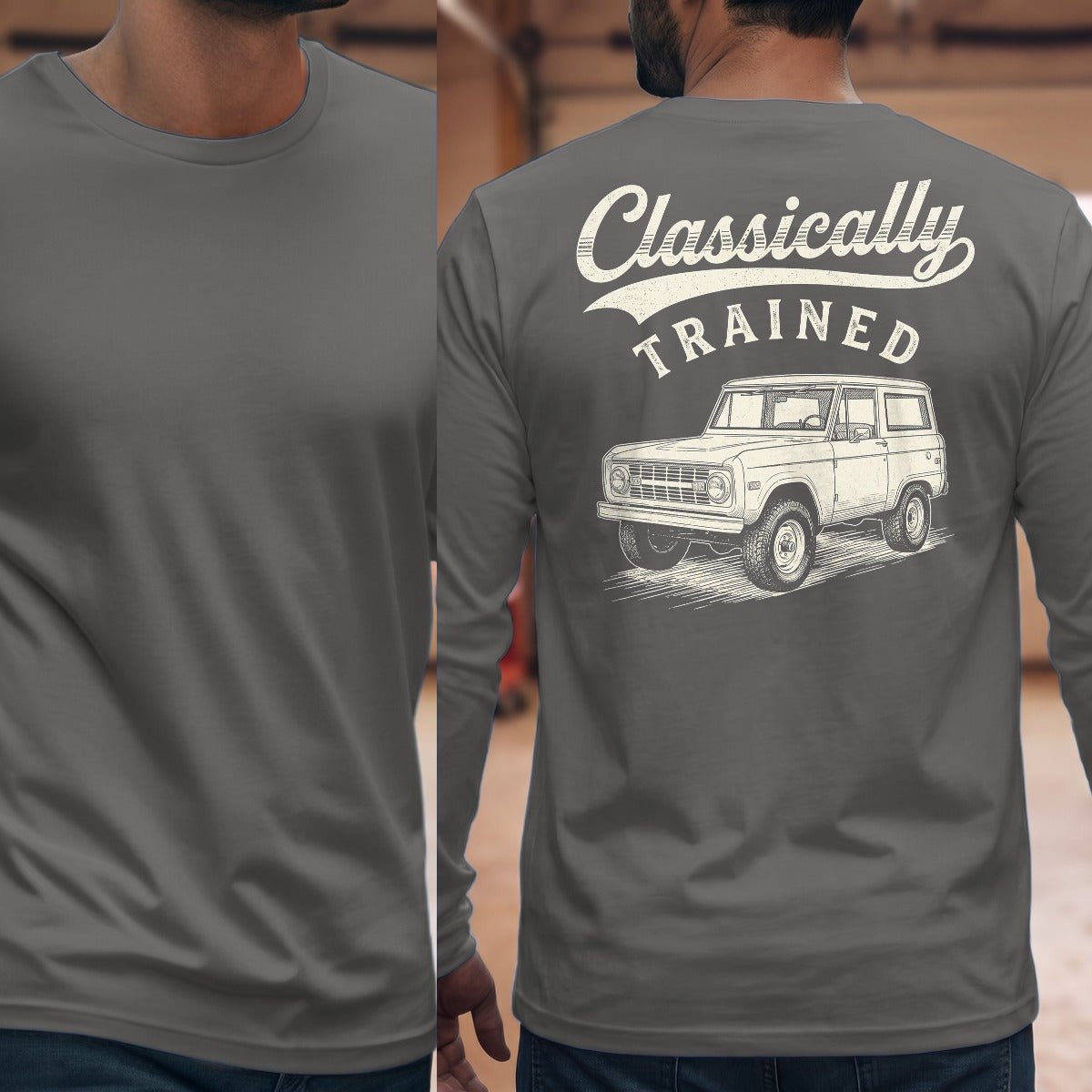 Graphite Heather | Full Back