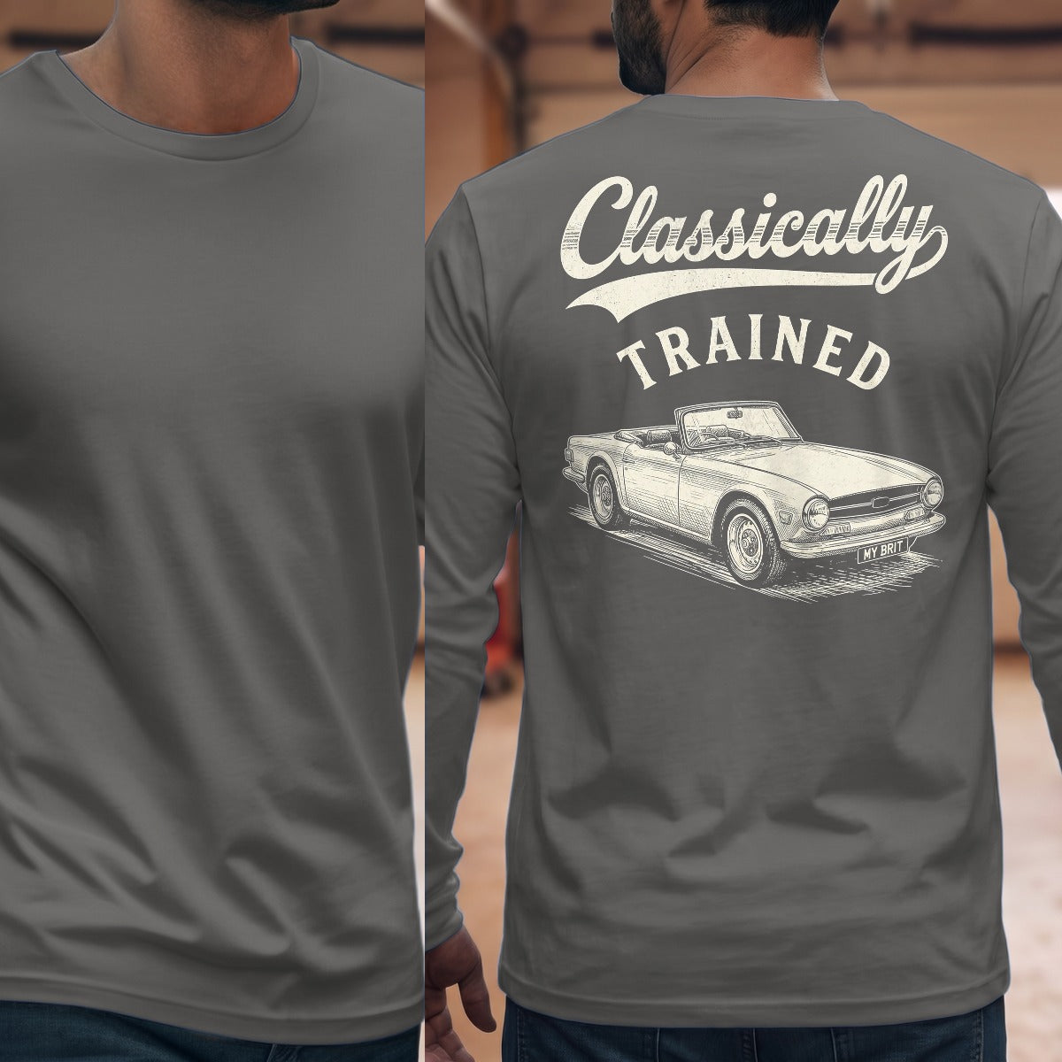 Graphite Heather | Full Back
