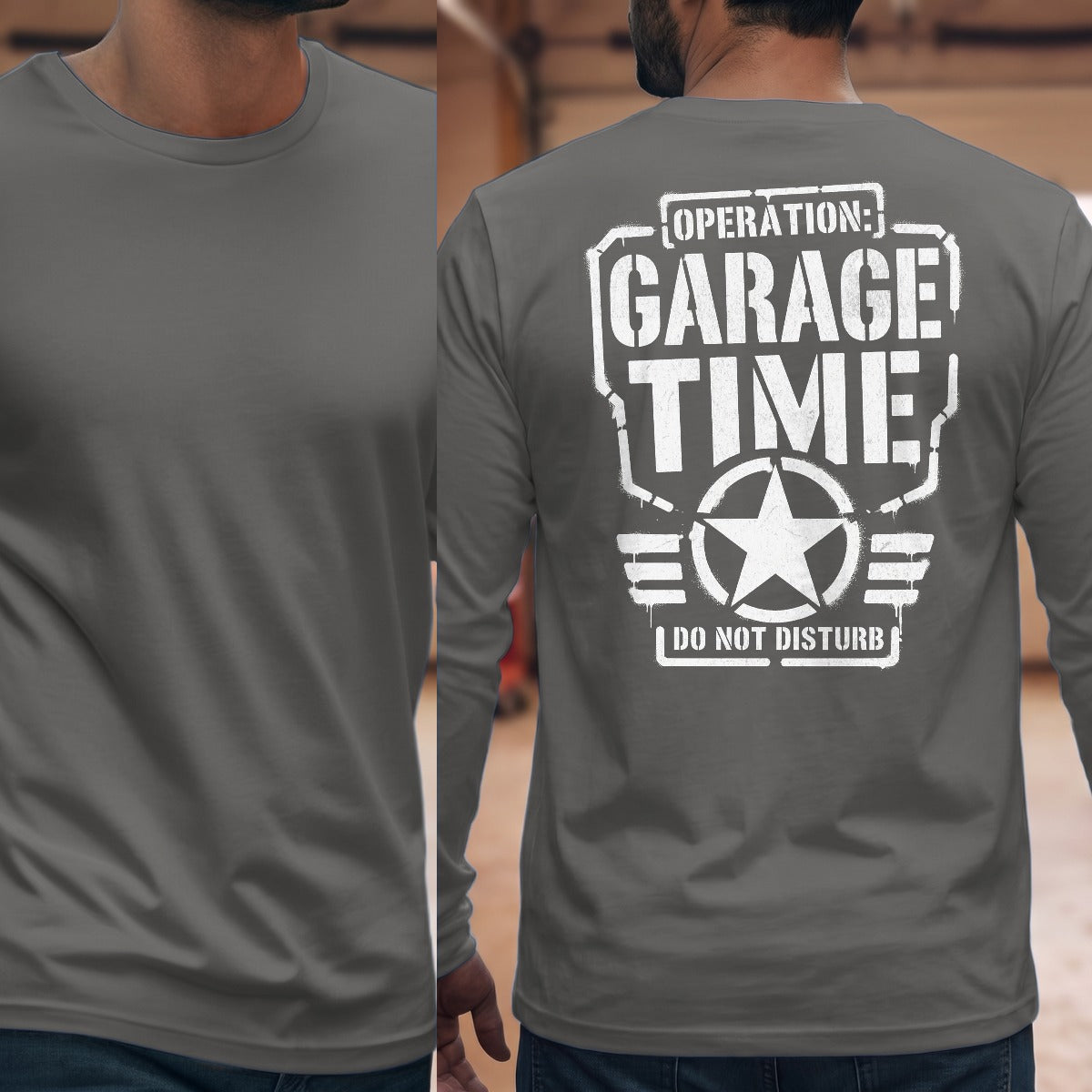 Graphite Heather | Full Back