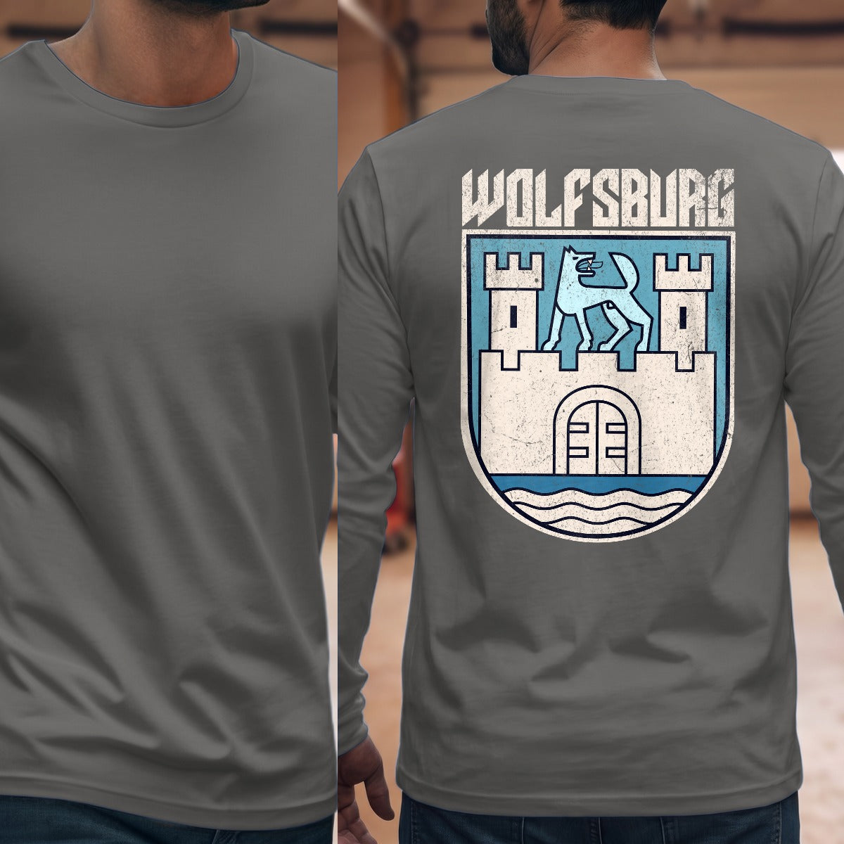 Graphite Heather | Full Back