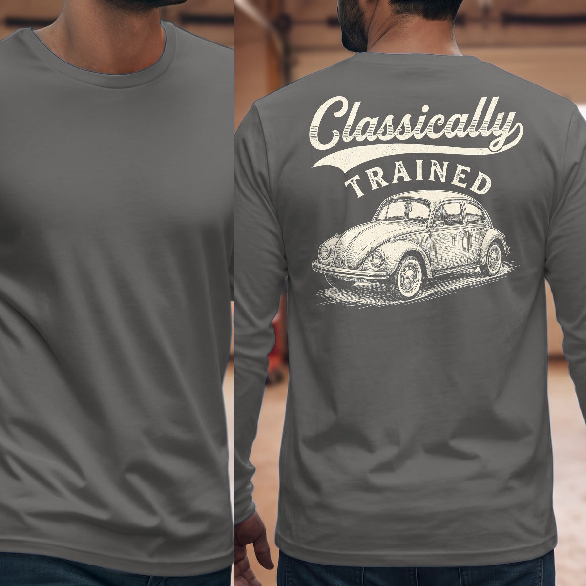 Graphite Heather | Full Back