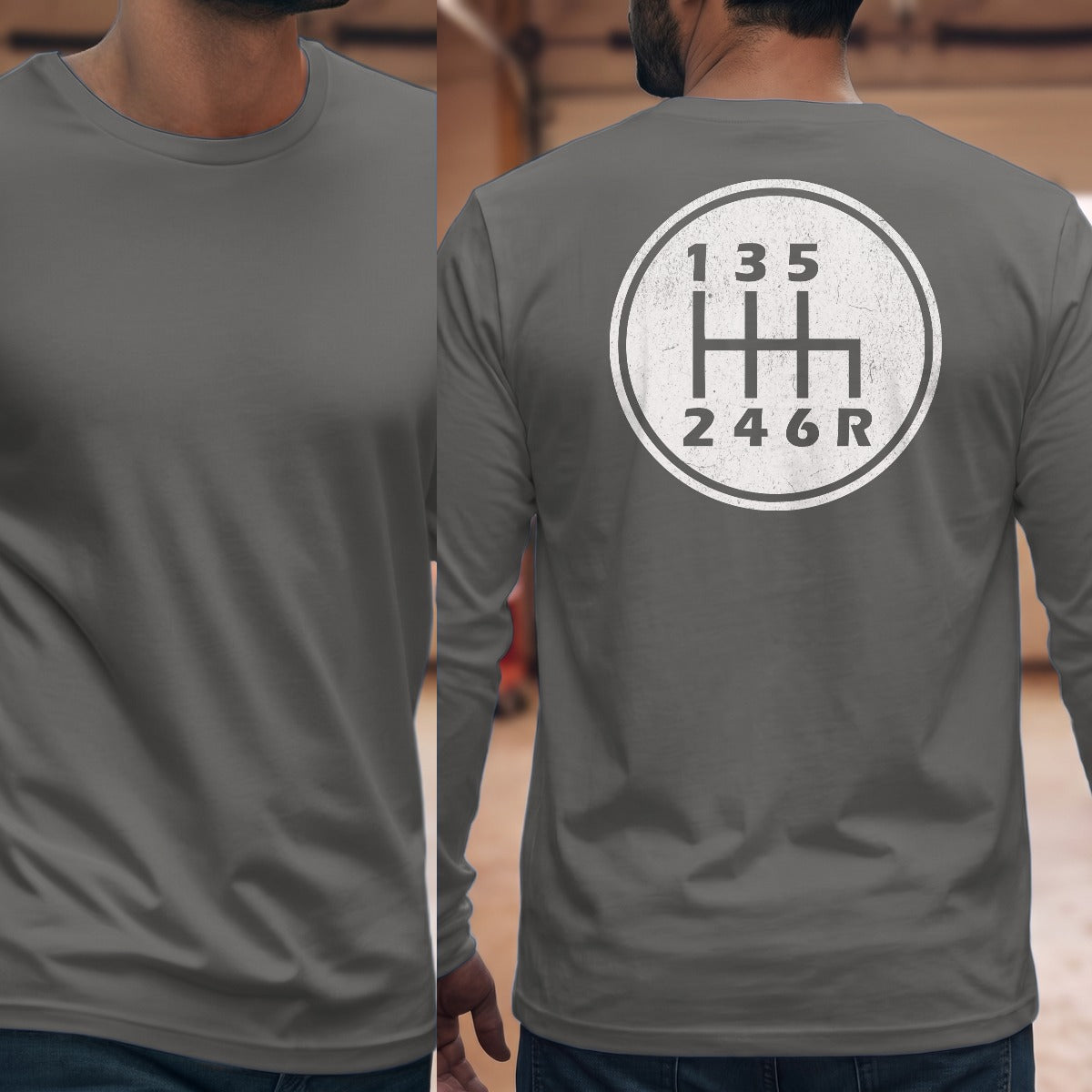 Graphite Heather | Full Back