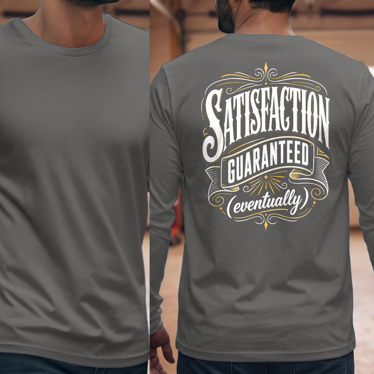 Graphite Heather | Full Back