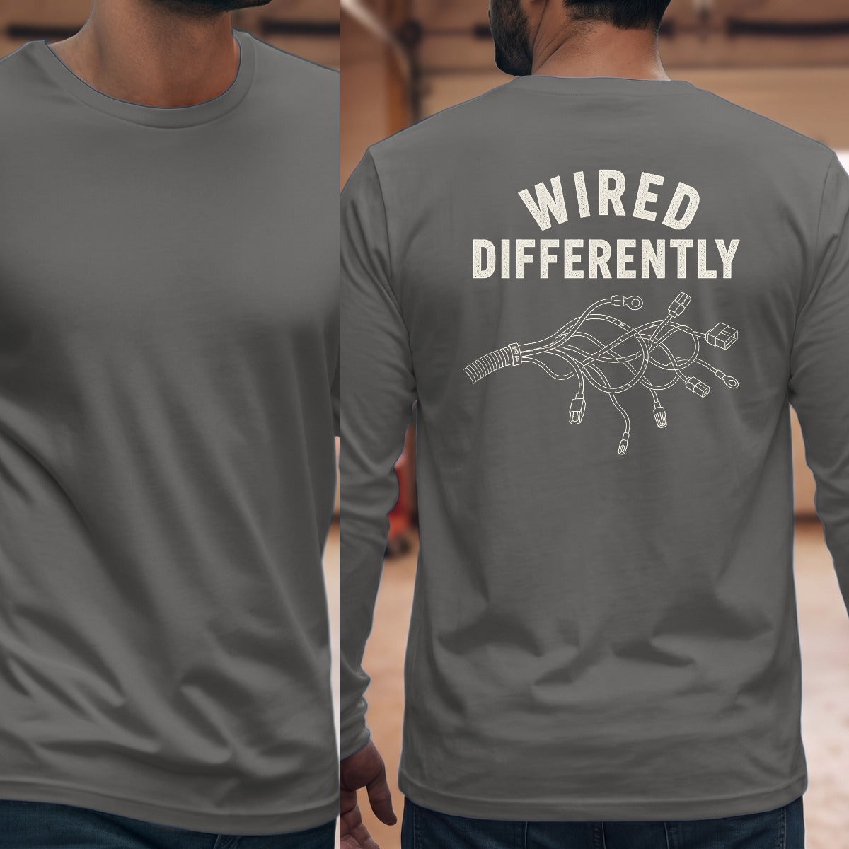 Graphite Heather | Full Back
