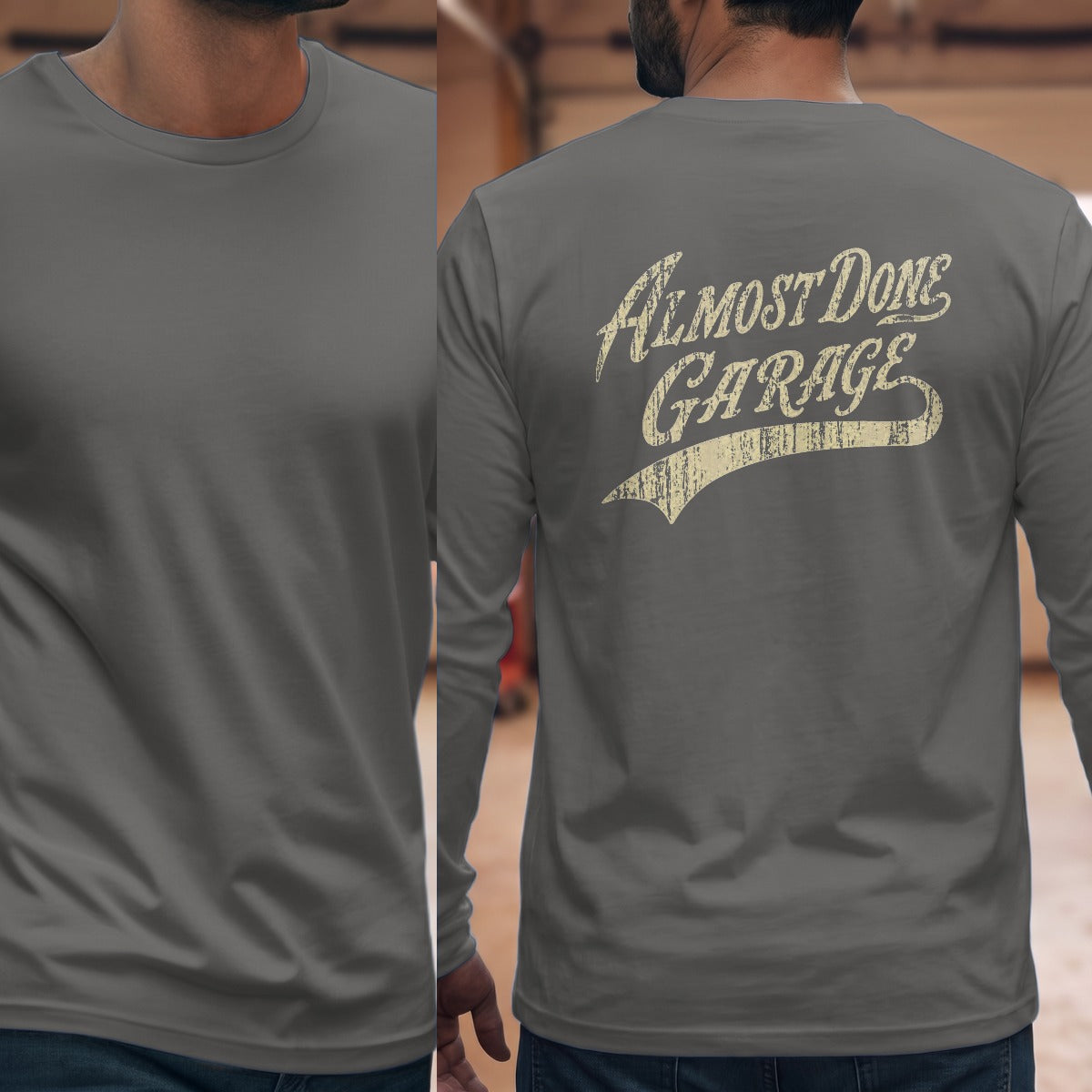 Graphite Heather | Full Back