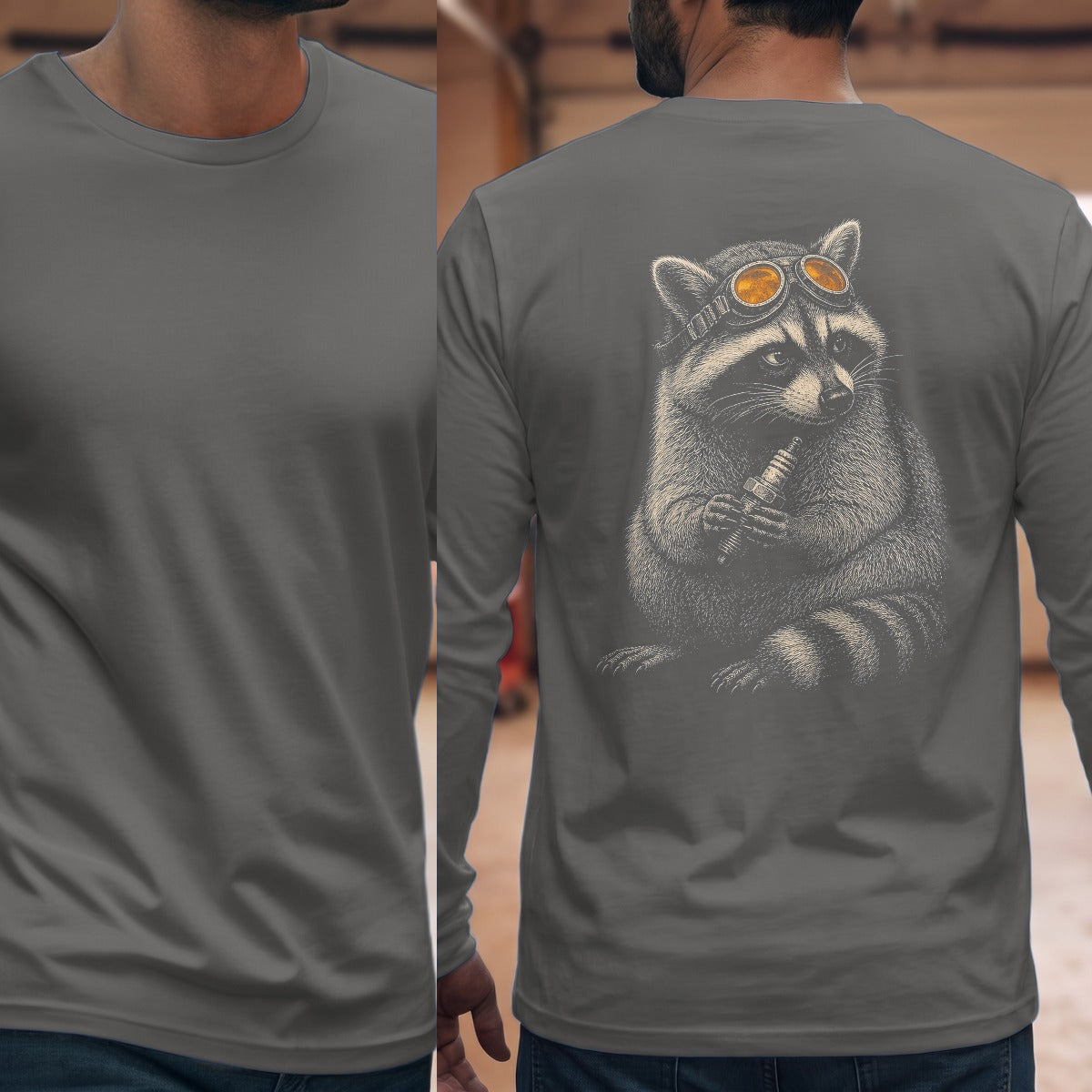 Graphite Heather | Full Back