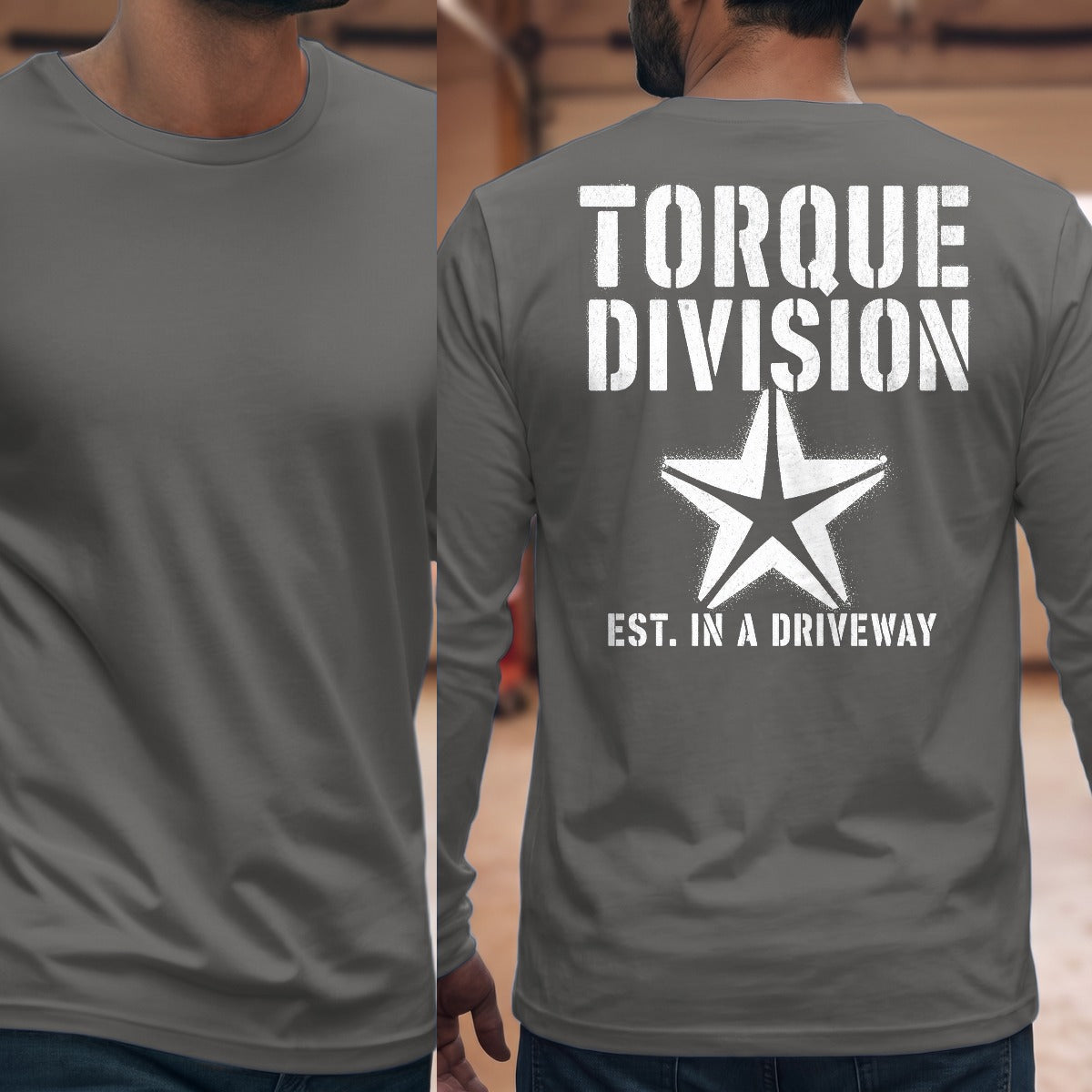 Graphite Heather | Full Back