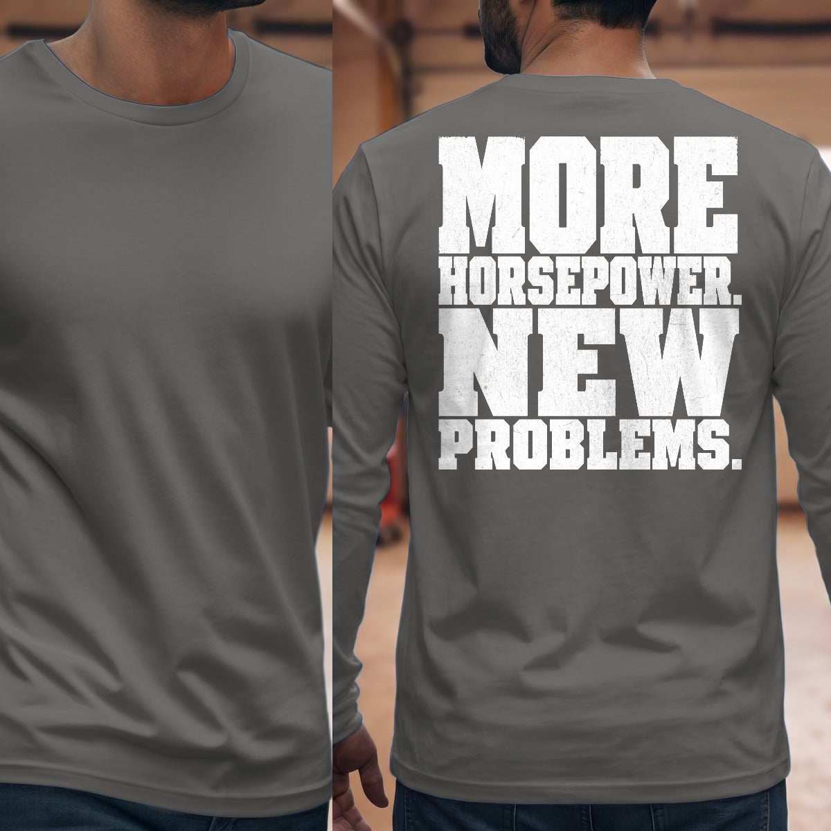 Graphite Heather | Full Back