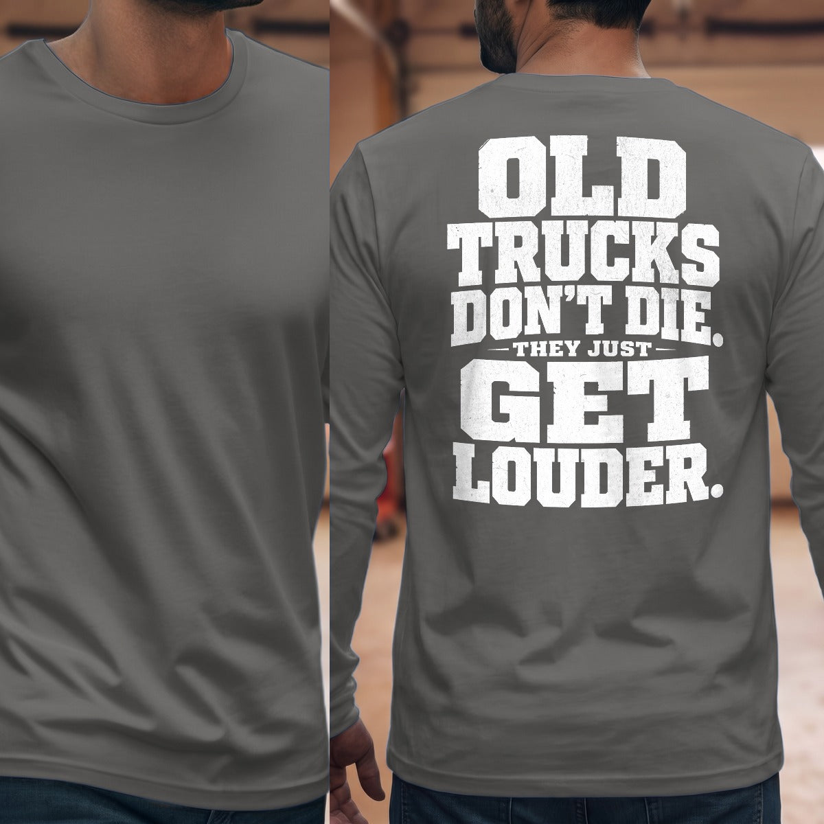 Graphite Heather | Full Back