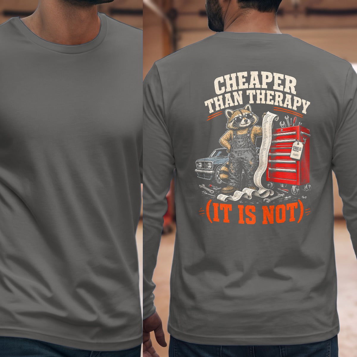 Graphite Heather | Full Back