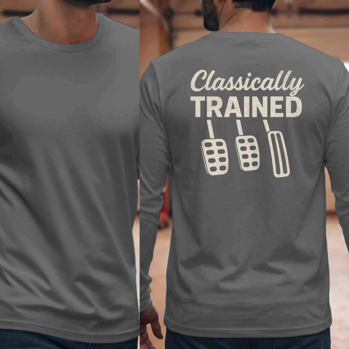 Graphite Heather | Full Back