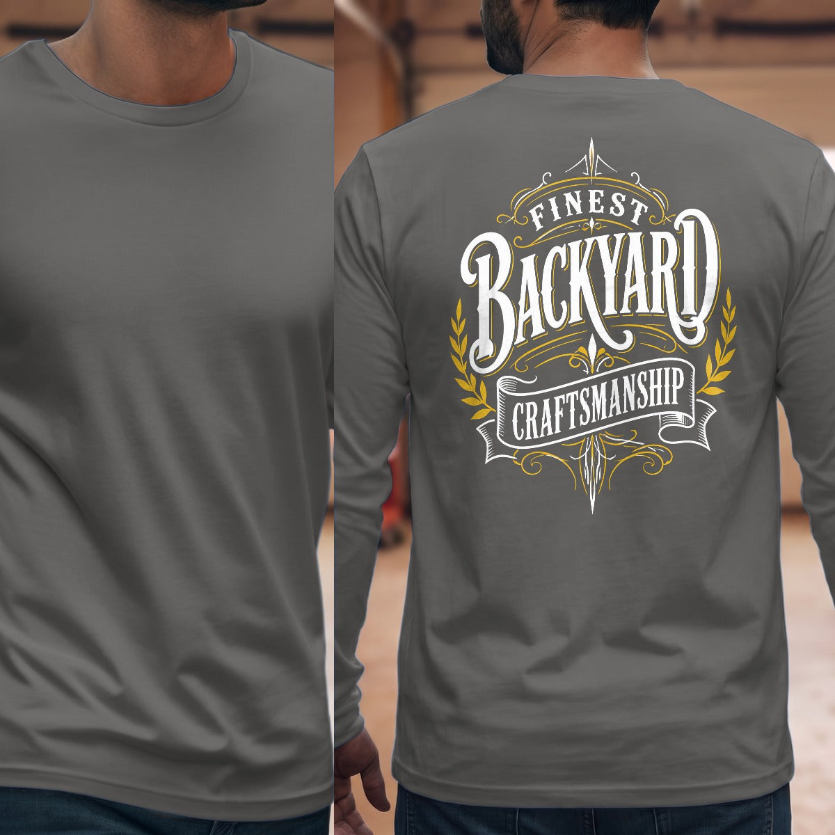 Graphite Heather | Full Back