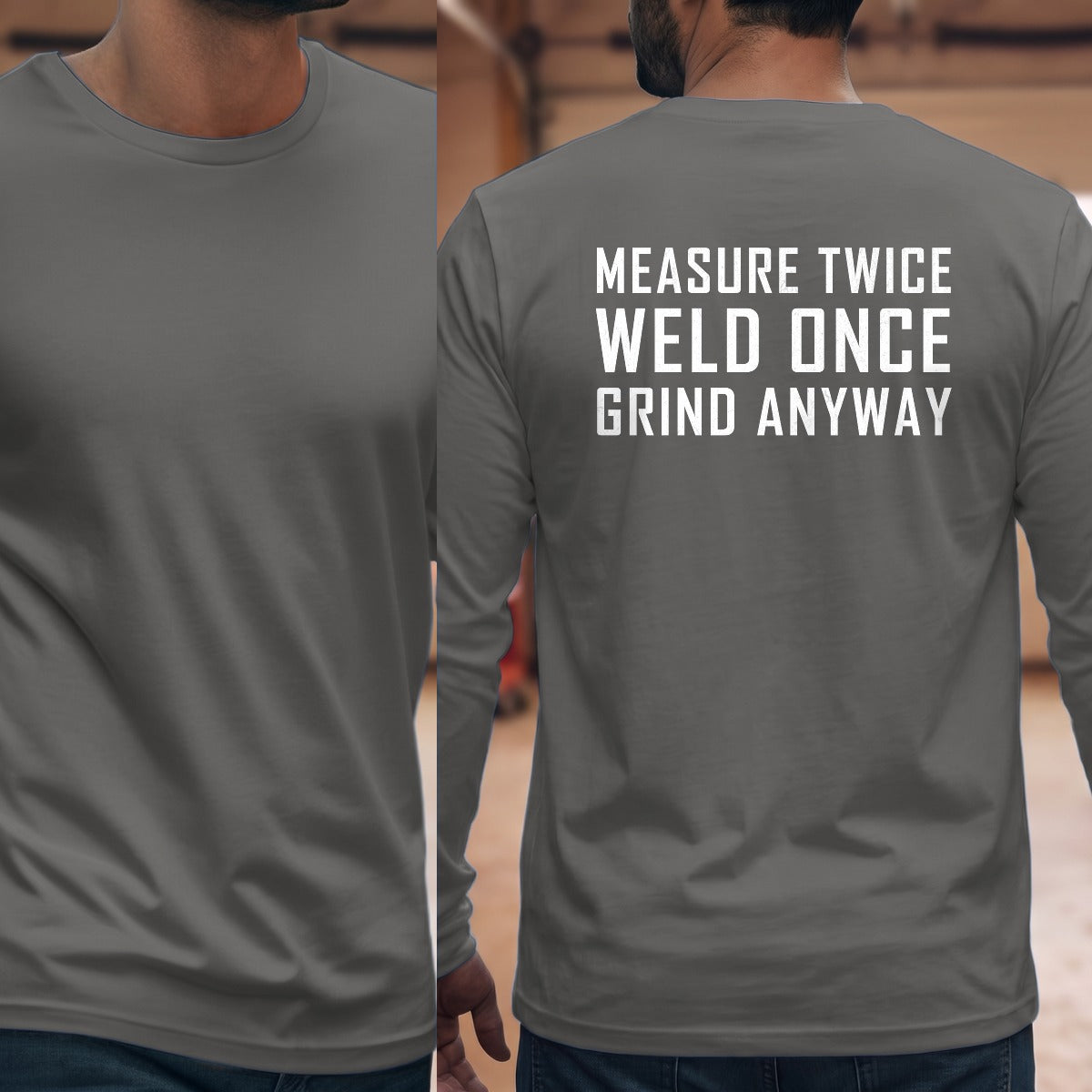 Graphite Heather | Full Back