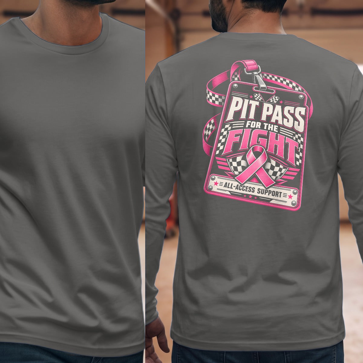 Graphite Heather | Full Back