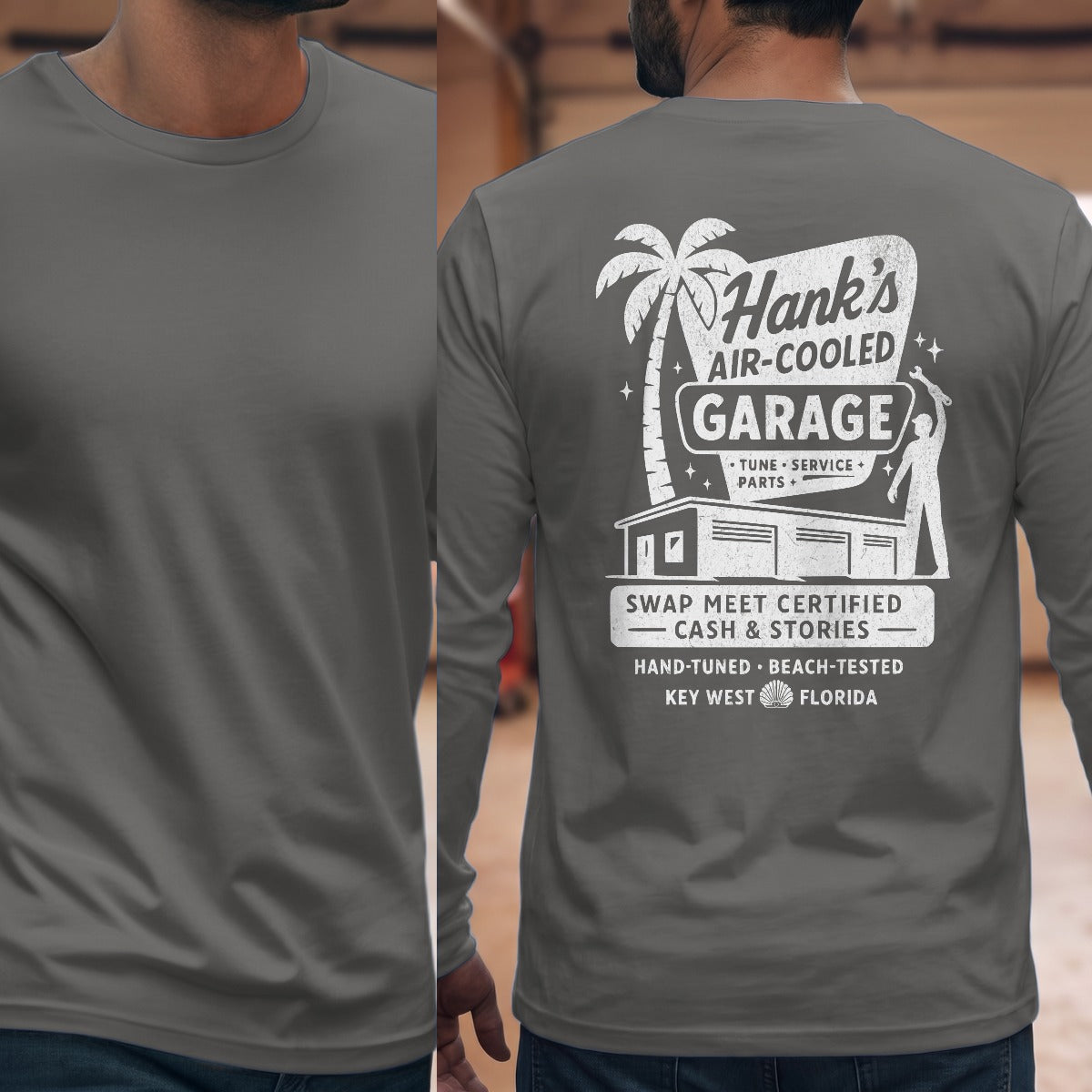 Graphite Heather | Full Back