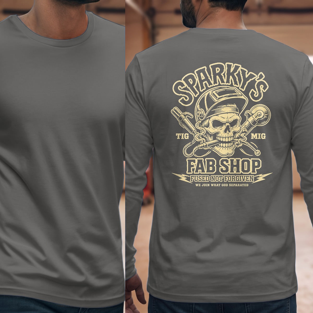 Graphite Heather | Full Back