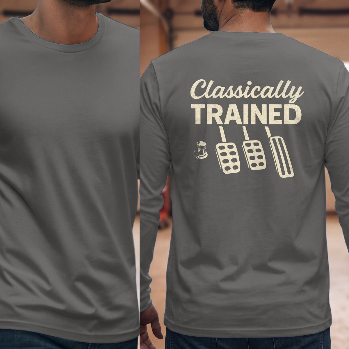 Graphite Heather | Full Back